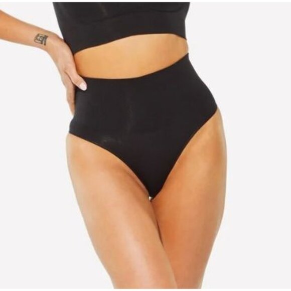 Yitty Nearly Naked Shaping High Waist Brief Black 1X/2X - Picture 3 of 6